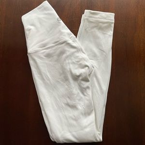 Lululemon White Align Leggings 25" Size 0